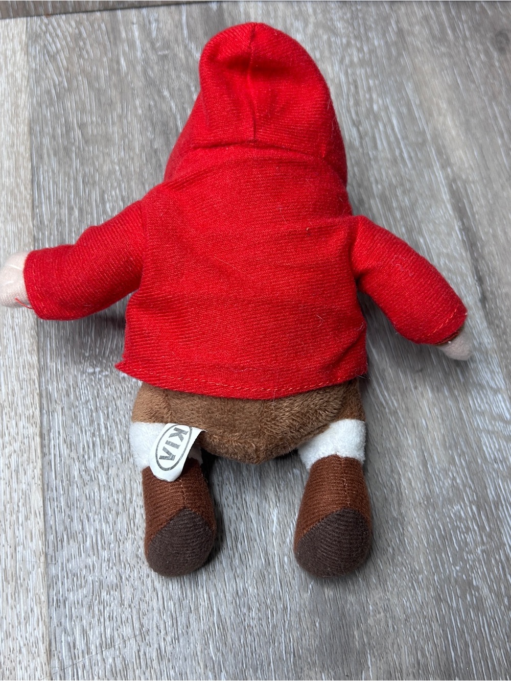 KIA Hamster Plush Toy in Red Hoodie • Cute Promo Collectible • Brand Mascot - Picture 3 of 5